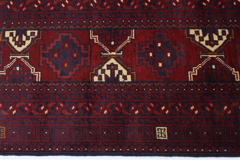 Turkman Blue Hand Knotted 51 X 711 Area Rug 250-26911 Image 4