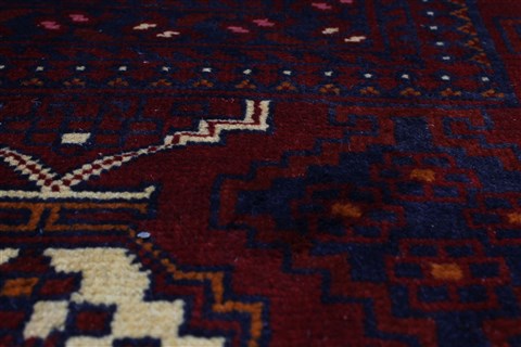 Turkman Blue Hand Knotted 51 X 711 Area Rug 250-26911 Image 8