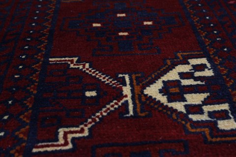 Turkman Blue Hand Knotted 51 X 711 Area Rug 250-26911 Image 9