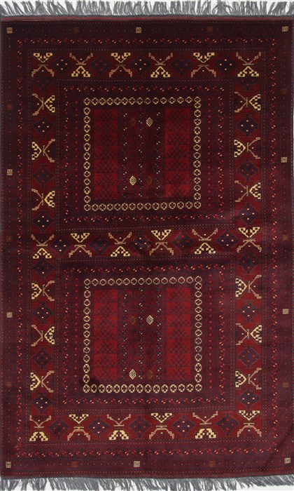 Turkman Blue Hand Knotted 51 X 711 Area Rug 250-26911 Image 0