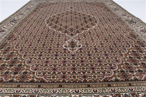 Mahi Beige Hand Knotted 57 X 83 Area Rug 250-26912 Image 4
