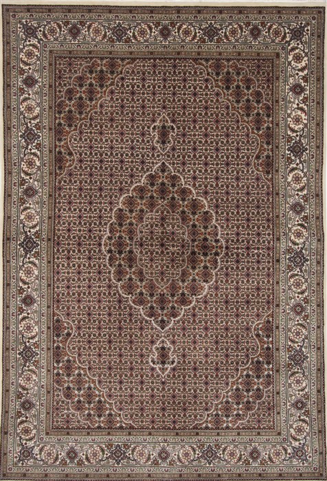 Mahi Beige Hand Knotted 57 X 83 Area Rug 250-26912 Image 0