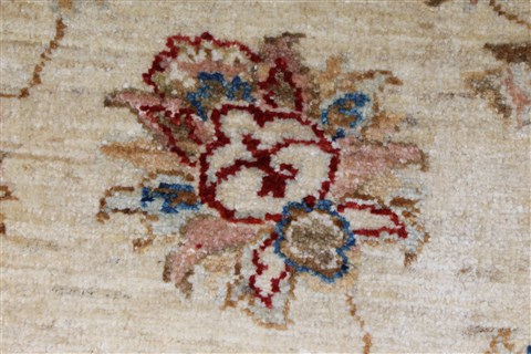 Chobi Beige Hand Knotted 59 X 79 Area Rug 250-26913 Image 10