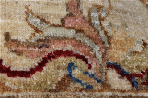 Chobi Beige Hand Knotted 59 X 79 Area Rug 250-26913 Image 12