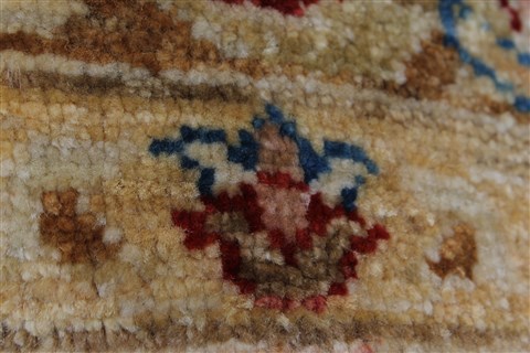 Chobi Beige Hand Knotted 59 X 79 Area Rug 250-26913 Image 13