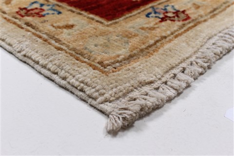 Chobi Beige Hand Knotted 59 X 79 Area Rug 250-26913 Image 8