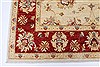 Chobi Beige Hand Knotted 59 X 79  Area Rug 250-26913 Thumb 7