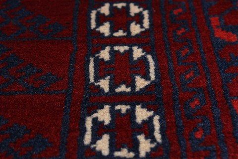 Turkman Blue Hand Knotted 59 X 82 Area Rug 250-26914 Image 1