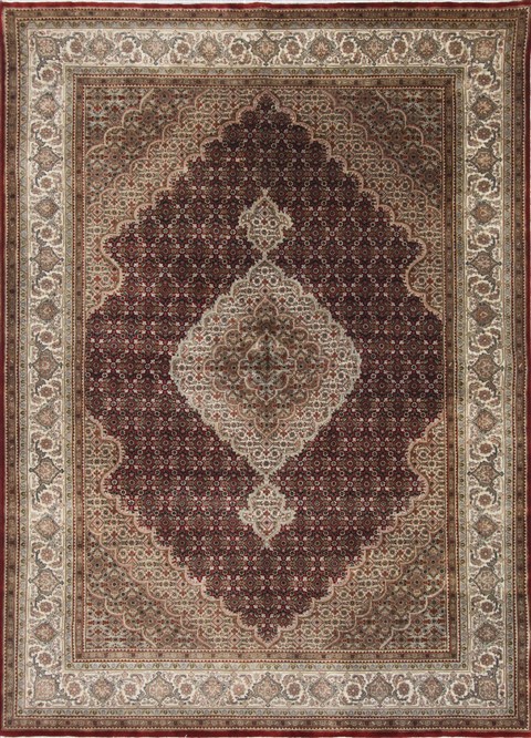 Mahi Beige Hand Knotted 511 X 83 Area Rug 250-26916 Image 0