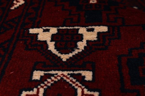 Turkman Blue Hand Knotted 56 X 82 Area Rug 250-26919 Image 10