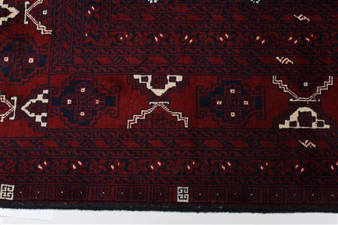 Turkman Blue Hand Knotted 56 X 82 Area Rug 250-26919 Image 4