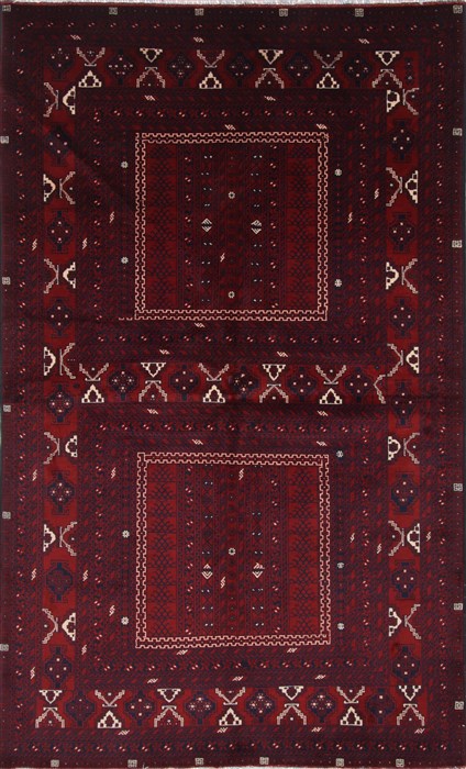Turkman Blue Hand Knotted 56 X 82 Area Rug 250-26919 Image 0