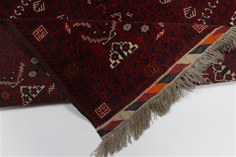 Turkman Blue Hand Knotted 54 X 76 Area Rug 250-26920 Image 11