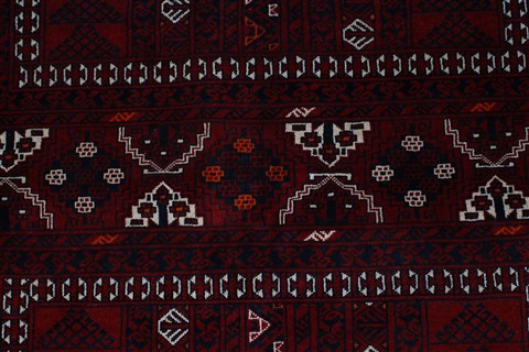 Turkman Blue Hand Knotted 54 X 76 Area Rug 250-26920 Image 4