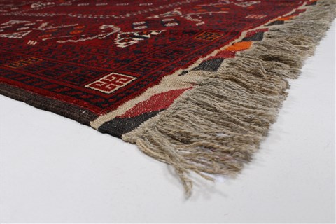 Turkman Blue Hand Knotted 54 X 76 Area Rug 250-26920 Image 6