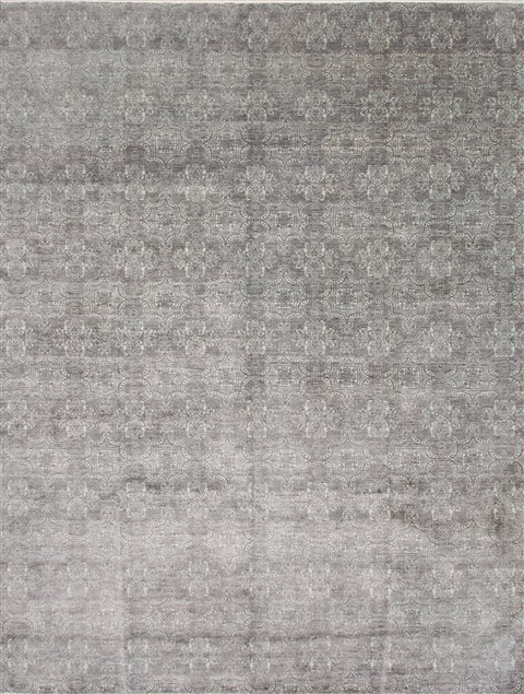 Modern Brown Hand Knotted 91 X 1111 Area Rug 250-26922 Image 0