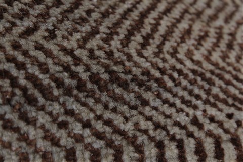 Modern Brown Hand Knotted 811 X 121 Area Rug 250-26923 Image 8