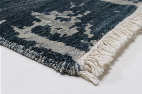 Modern Grey Hand Knotted 811 X 1110 Area Rug 250-26924 Image 6