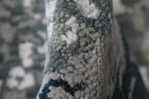 Modern Grey Hand Knotted 811 X 1110 Area Rug 250-26924 Image 9