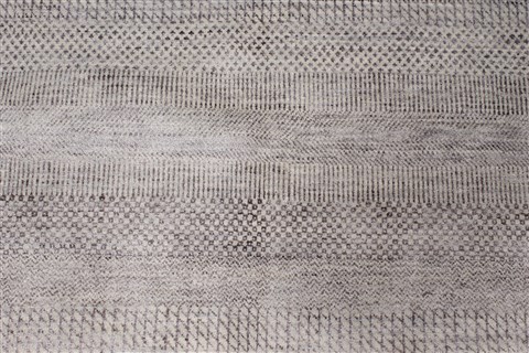 Modern Beige Hand Knotted 810 X 124 Area Rug 250-26925 Image 4