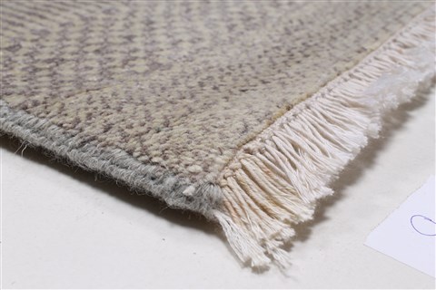 Modern Beige Hand Knotted 810 X 124 Area Rug 250-26925 Image 6