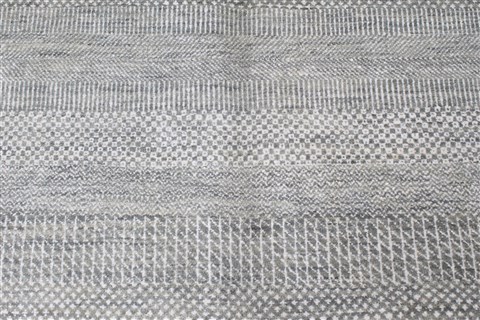 Modern Beige Hand Knotted 90 X 120 Area Rug 250-26926 Image 4