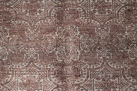Modern Brown Hand Knotted 811 X 1111 Area Rug 250-26927 Image 3