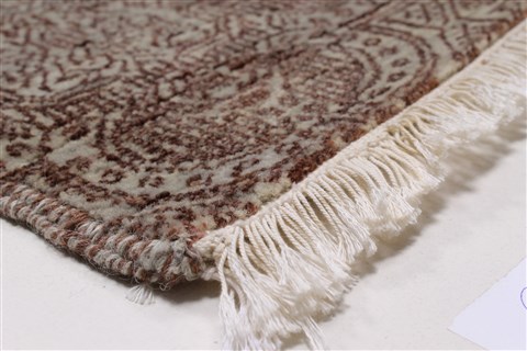 Modern Brown Hand Knotted 811 X 1111 Area Rug 250-26927 Image 5