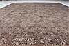 Modern Brown Hand Knotted 811 X 1111  Area Rug 250-26927 Thumb 2