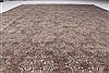 Modern Brown Hand Knotted 811 X 1111 Area Rug 250-26927 Thumb 2