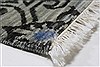 Modern Black Hand Knotted 90 X 120 Area Rug 250-26928 Thumb 6