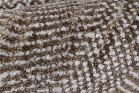 Modern Brown Hand Knotted 710 X 101 Area Rug 250-26929 Image 7