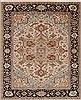 Serapi Beige Hand Knotted 81 X 911  Area Rug 250-26933 Thumb 0