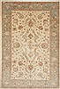 Pishavar Beige Hand Knotted 67 X 99  Area Rug 250-26934 Thumb 0