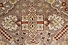 Isfahan Beige Hand Knotted 80 X 101 Area Rug 250-26935 Thumb 10