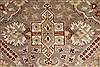 Isfahan Beige Hand Knotted 80 X 101  Area Rug 250-26935 Thumb 10