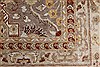 Isfahan Beige Hand Knotted 80 X 101 Area Rug 250-26935 Thumb 11