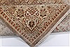 Isfahan Beige Hand Knotted 80 X 101 Area Rug 250-26935 Thumb 3
