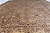 Isfahan Beige Hand Knotted 80 X 101 Area Rug 250-26935 Thumb 5