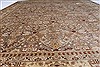 Isfahan Beige Hand Knotted 80 X 101  Area Rug 250-26935 Thumb 5