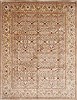 Isfahan Beige Hand Knotted 80 X 101  Area Rug 250-26935 Thumb 0