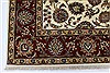 Isfahan White Hand Knotted 510 X 88  Area Rug 250-26938 Thumb 5