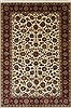Isfahan White Hand Knotted 510 X 88 Area Rug 250-26938 Thumb 0