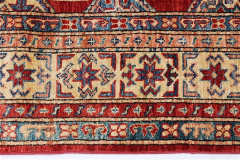 Kazak Blue Hand Knotted 510 X 94 Area Rug 250-26939 Image 5