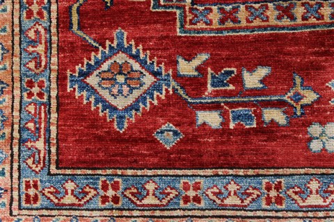 Kazak Blue Hand Knotted 510 X 94 Area Rug 250-26939 Image 9