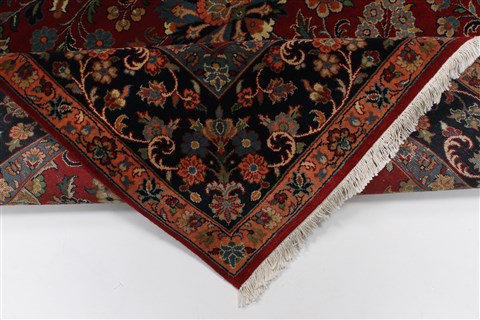 Sarouk Green Hand Knotted 61 X 811 Area Rug 250-26944 Image 2