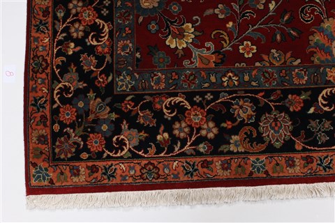 Sarouk Green Hand Knotted 61 X 811 Area Rug 250-26944 Image 7