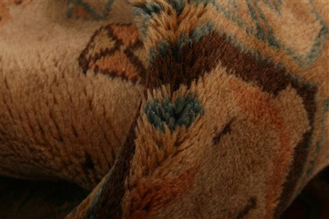 Baluch Brown Hand Knotted 36 X 47 Area Rug 253-26945 Image 3