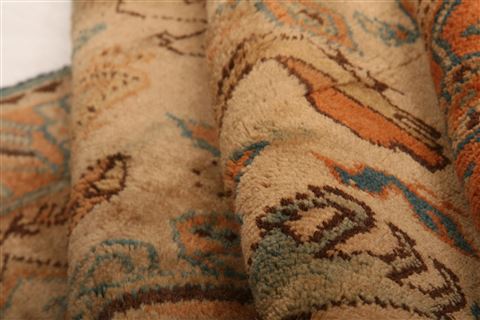 Baluch Brown Hand Knotted 36 X 47 Area Rug 253-26945 Image 5