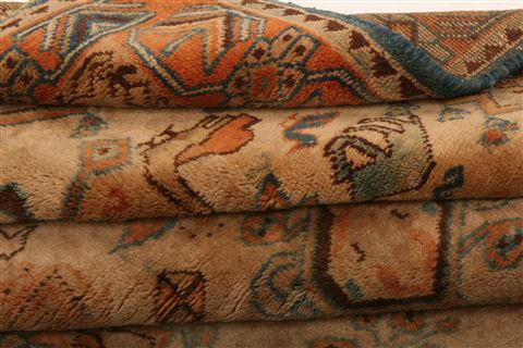 Baluch Brown Hand Knotted 36 X 47 Area Rug 253-26945 Image 7